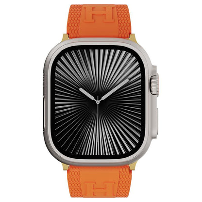 CRAZY GRASS Magnetic Silicone Band for 49Mm 46Mm 45Mm 44Mm Square Smartwatch Strap for Him Father'S Day Gift Designer Replacement Adjustable Watch Band Wearable[Watch NOT INCLUDED]